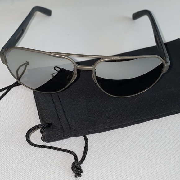 Dolce & Gabbana Black Aviator Sunglasses - Picture 5 of 7